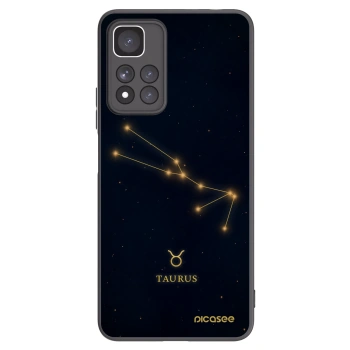 Picasee crna silikonska maskica za Xiaomi Redmi Note 11 Pro+ 5G - TAURUS