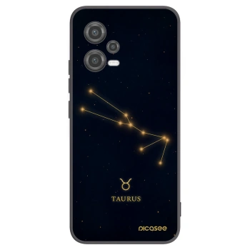 Picasee crna silikonska maskica za Xiaomi Poco X5 - TAURUS