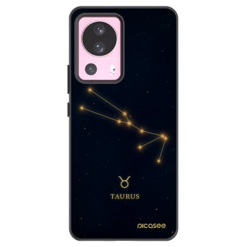 Picasee crna silikonska maskica za Xiaomi 13 Lite - TAURUS