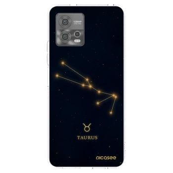Picasee silikonska prozirna maskica za Motorola Moto G72 - TAURUS