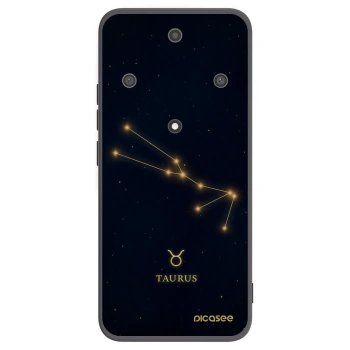 Picasee crna silikonska maskica za Honor Magic5 Lite 5G - TAURUS