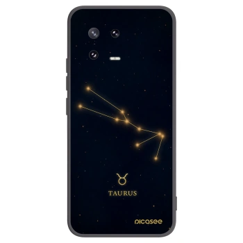 Picasee crna silikonska maskica za Xiaomi 13 Pro - TAURUS