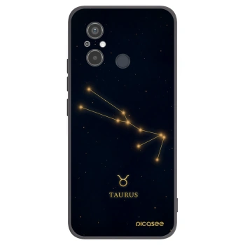 Picasee crna silikonska maskica za Xiaomi Redmi 12C - TAURUS