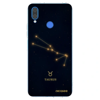 Picasee silikonska prozirna maskica za Huawei Nova 3 - TAURUS