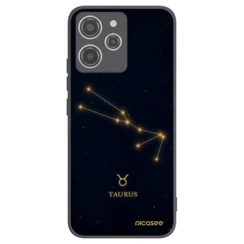 Picasee crna silikonska maskica za Xiaomi Redmi 12 4G - TAURUS