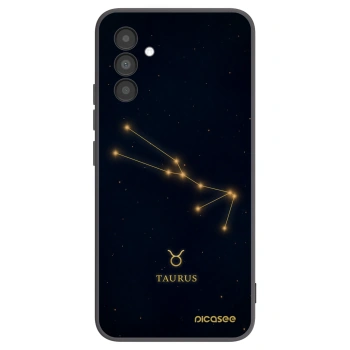 Picasee crna silikonska maskica za Samsung Galaxy A04s A047F - TAURUS