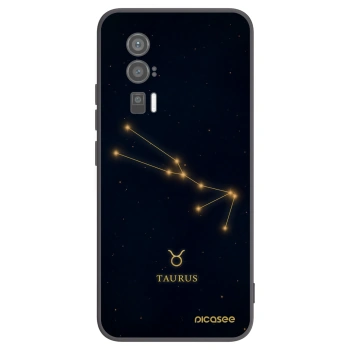Picasee crna silikonska maskica za Xiaomi Poco F5 Pro 5G - TAURUS