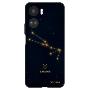 Picasee crna silikonska maskica za Honor 90 Lite 5G - TAURUS