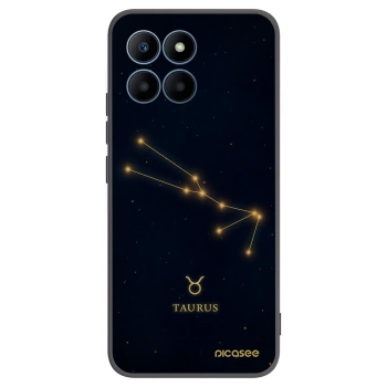 Picasee crna silikonska maskica za Honor 70 Lite - TAURUS