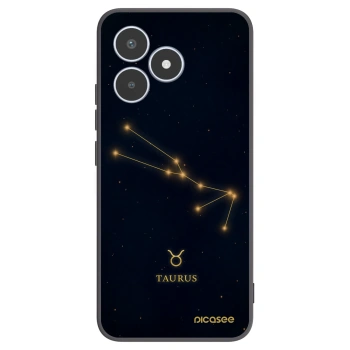 Picasee crna silikonska maskica za Realme C53 - TAURUS