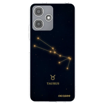 Picasee silikonska prozirna maskica za Xiaomi Redmi 12 5G - TAURUS