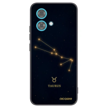 Picasee crna silikonska maskica za Motorola Edge 40 Neo - TAURUS