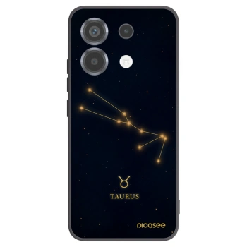 Picasee crna silikonska maskica za Xiaomi Poco X6 - TAURUS