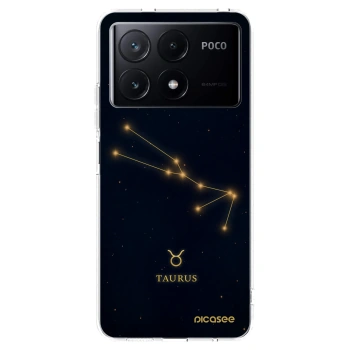 Picasee silikonska prozirna maskica za Xiaomi Poco X6 Pro - TAURUS