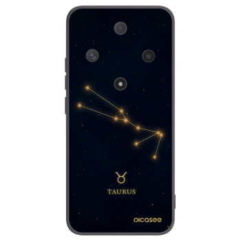 Picasee crna silikonska maskica za Honor Magic6 Lite 5G - TAURUS