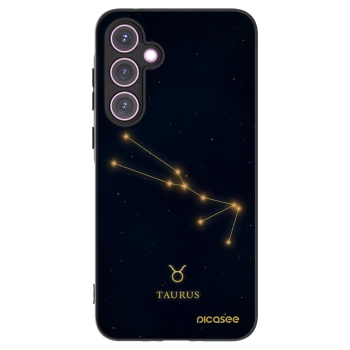 Picasee crna silikonska maskica za Samsung Galaxy A35 5G A356B - TAURUS
