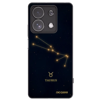Picasee crna silikonska maskica za Xiaomi Redmi Note 13 Pro 4G - TAURUS