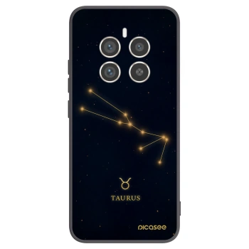 Picasee crna silikonska maskica za Realme 12 Pro 5G - TAURUS