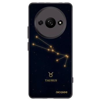 Picasee crna silikonska maskica za Xiaomi Redmi A3 - TAURUS