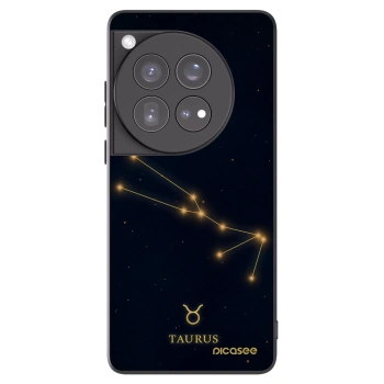 Picasee crna silikonska maskica za OnePlus 12 5G - TAURUS