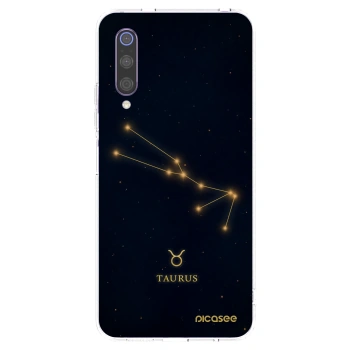 Picasee silikonska prozirna maskica za Xiaomi Mi 9 - TAURUS
