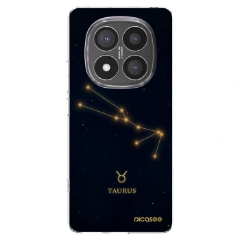 Picasee silikonska prozirna maskica za Xiaomi Redmi Note 14 Pro+ 5G - TAURUS
