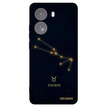 Picasee crna silikonska maskica za Xiaomi Poco X7 - TAURUS