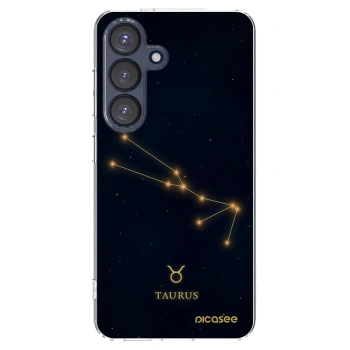 Picasee silikonska prozirna maskica za Samsung Galaxy S25 5G - TAURUS