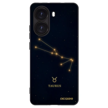 Picasee crna silikonska maskica za Xiaomi Poco X7 Pro 5G - TAURUS