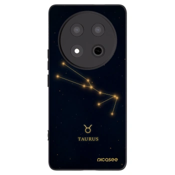 Picasee crna silikonska maskica za Honor Magic7 Lite 5G - TAURUS