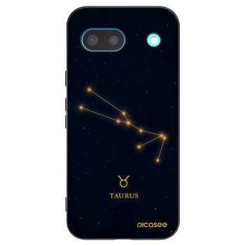 Picasee crna silikonska maskica za Google Pixel 8a - TAURUS