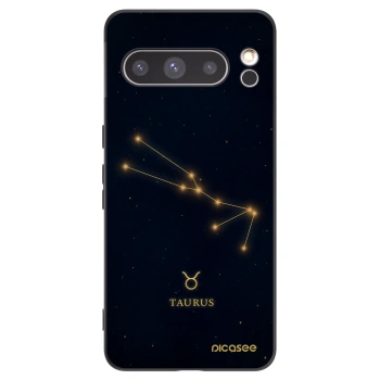 Picasee crna silikonska maskica za Google Pixel 8 Pro - TAURUS