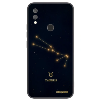 Picasee crna silikonska maskica za Xiaomi Redmi Note 7 - TAURUS