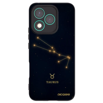 Picasee crna silikonska maskica za Honor 400 Lite 5G - TAURUS