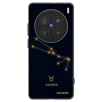 Picasee crna silikonska maskica za Vivo X200 Pro - TAURUS
