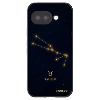 Picasee crna silikonska maskica za Google Pixel 9a - TAURUS