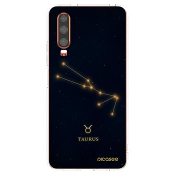 Picasee silikonska prozirna maskica za Huawei P30 - TAURUS