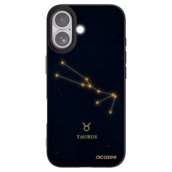 Picasee crna silikonska maskica za Apple iPhone 17 - TAURUS
