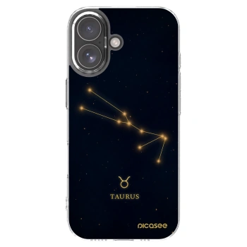 Picasee silikonska prozirna maskica za Apple iPhone 17 - TAURUS
