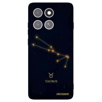Picasee crna silikonska maskica za Motorola Edge 60 Pro - TAURUS