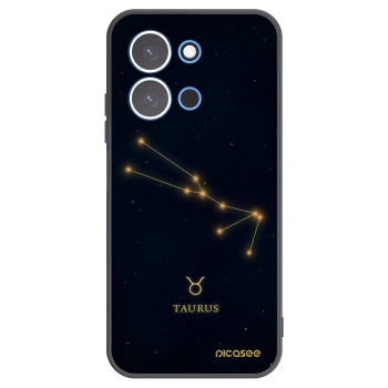 Picasee crna silikonska maskica za Xiaomi Redmi 15C 4G - TAURUS