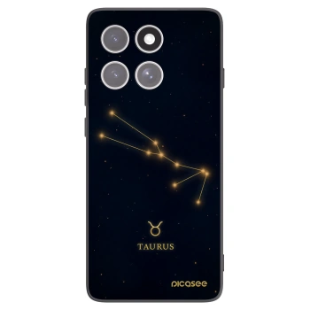 Picasee crna silikonska maskica za Motorola Edge 60 Fusion - TAURUS