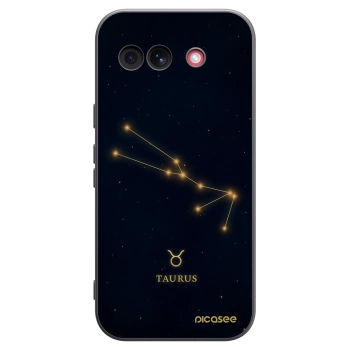 Picasee crna silikonska maskica za Google Pixel 10a - TAURUS