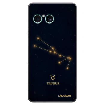 Picasee crna silikonska maskica za Sony Xperia 10 VII - TAURUS