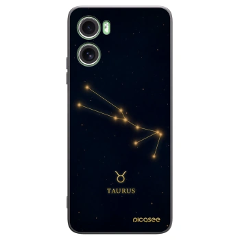 Picasee crna silikonska maskica za Motorola Moto G06 - TAURUS