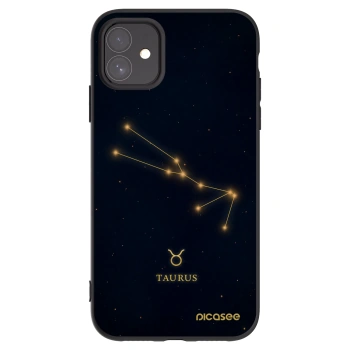 Picasee crna silikonska maskica za Apple iPhone 11 - TAURUS