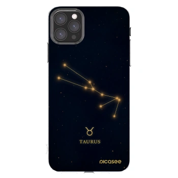 Picasee silikonska prozirna maskica za Apple iPhone 11 Pro Max - TAURUS