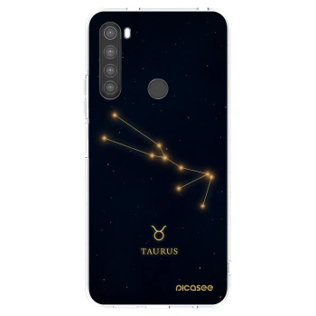 Picasee silikonska prozirna maskica za Xiaomi Redmi Note 8 - TAURUS