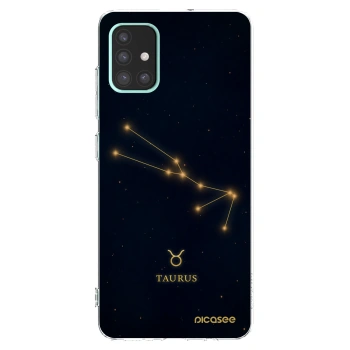 Picasee silikonska prozirna maskica za Samsung Galaxy A51 A515F - TAURUS