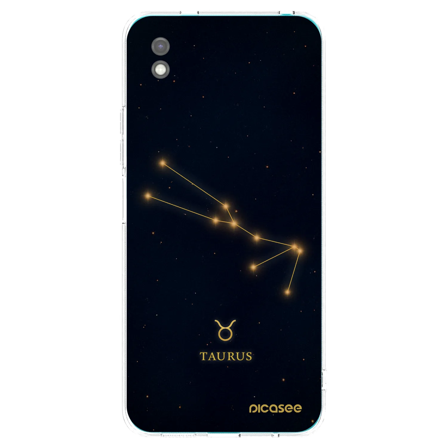 Picasee crna silikonska maskica za Xiaomi Redmi 9A - TAURUS